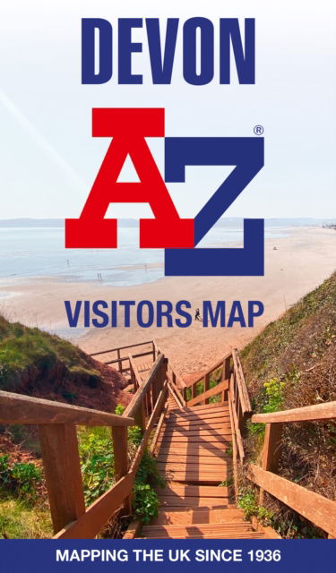 Cover for A-Z Maps · Devon A-Z Visitors Map (Kartor) [Tenth edition] (2023)