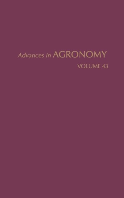Advances in Agronomy - Advances in Agronomy - Nyle C Brady - Books - Elsevier Science Publishing Co Inc - 9780120007431 - January 28, 1990