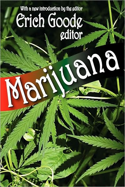 Cover for Erich Goode · Marijuana (Pocketbok) (2009)