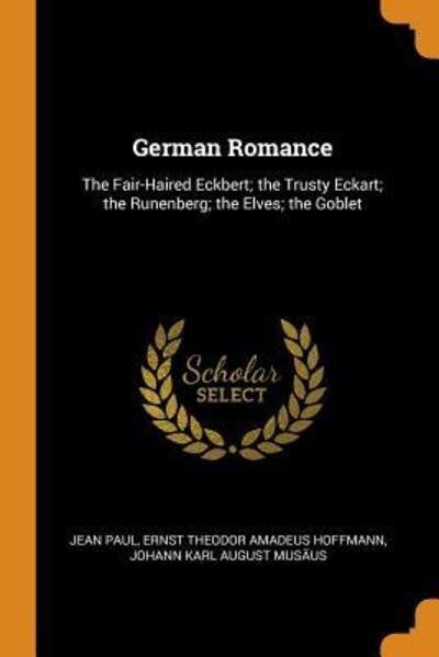 Cover for Jean Paul · German Romance (Paperback Book) (2018)
