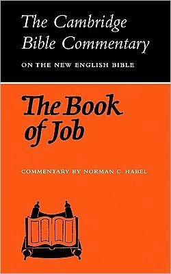 Cover for Norman C. Habel · The Book of Job - Cambridge Bible Commentaries on the Old Testament (Paperback Bog) (1975)