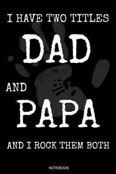 Cover for Vati Books · I Have Two Titles Dad And Papa (Paperback Bog) (2019)