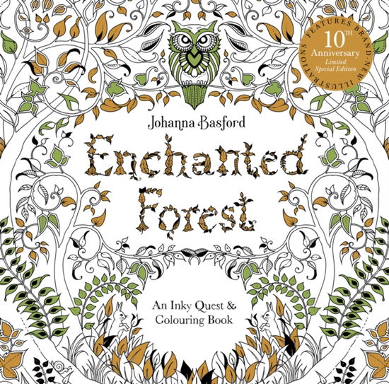 Cover for Johanna Basford · Enchanted Forest: 10th Anniversary Limited Special Edition (Paperback Book) (2025)