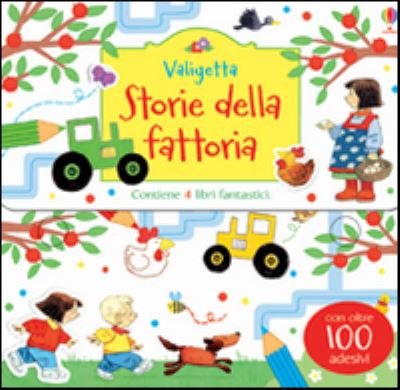 Cover for Vv Aa · Libri con adesivi: Storie della fattoria - Valigetta con adesivi (Hardcover bog) (2014)