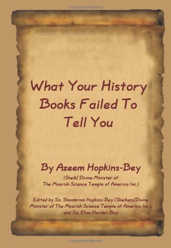 Cover for Azeem Hopkins-bey · What Your History Books Failed to Tell You (Pocketbok) (2005)