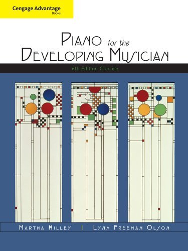 Cover for Lynn Olson · Cengage Advantage Books: Piano for the Developing Musician, Concise (Spiral Book) (2010)
