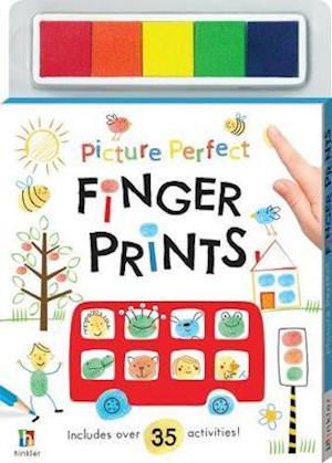 Cover for Hinkler Pty Ltd · Picture Perfect Finger Prints - Finger Prints Kit (Book) (2017)