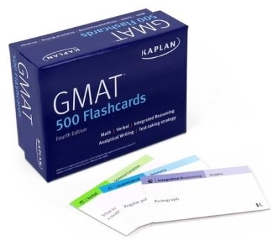 Cover for Kaplan Test Prep · GMAT Flashcards + App (Book) (2020)