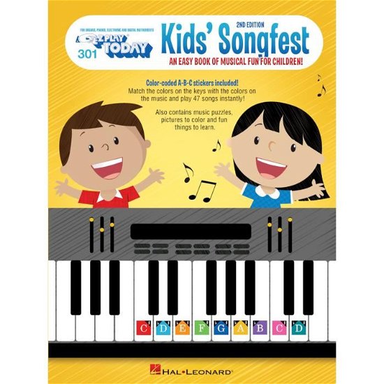 Cover for Hal Leonard Publishing Corporation · Kid's Songfest, Piano-Keyboard (Buch) (2018)