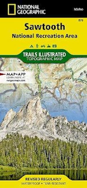 Cover for National Geographic Maps · Sawtooth National Recreation Area Map (Kort) [2023rd edition] (2023)