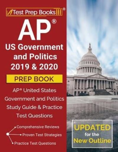 Cover for Test Prep Books · AP US Government and Politics 2019 &amp; 2020 Prep Book (Taschenbuch) (2019)