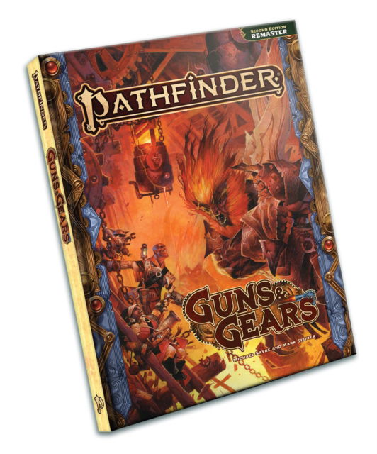 Cover for Michael Sayre · Pathfinder RPG Guns &amp; Gears (Remastered) (P2) (Hardcover Book) [Remastered edition] (2025)