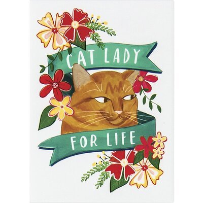 Em & Friends Cat Lady Magnet - Em & Friends - Merchandise - Knock Knock - 9781642443431 - 2019