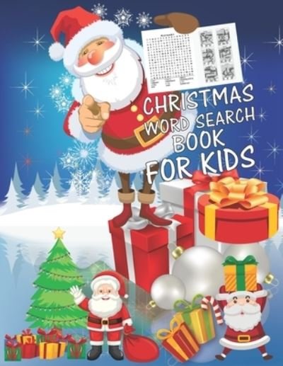 Cover for Cute Kids Coloring Book · Christmas Word Search Book For Kids (Paperback Bog) (2019)