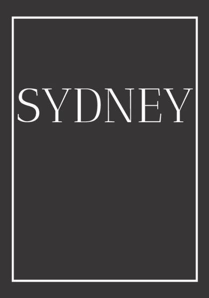 Cover for Contemporary Interior Design · Sydney (Paperback Book) (2019)