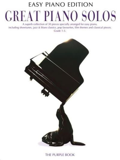 Cover for Great Piano Solos - the Purple Book Easy Piano Ed. (Book) [Easy Piano edition] (2008)