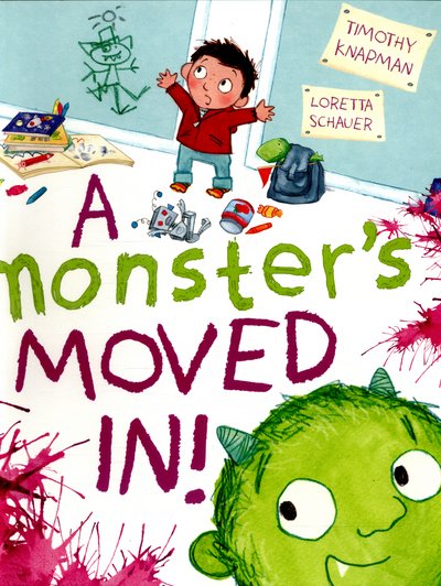 Cover for Timothy Knapman · A Monster's Moved In! (Paperback Book) (2016)