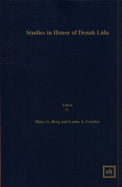 Cover for Mary G Berg · Studies in Honor of Denah Lida (Gebundenes Buch) (2015)