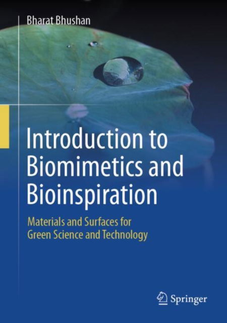 Cover for Bharat Bhushan · Introduction to Biomimetics and Bioinspiration: Materials and Surfaces for Green Science and Technology (Hardcover Book) [2024 edition] (2024)