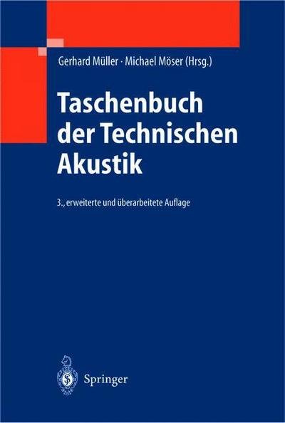 Cover for M  Ller  Gerhard · Taschenbuch Der Technischen Akustik (Paperback Book) (2012)