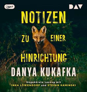 Cover for Danya Kukafka · Notizen Zu Einer Hinrichtung (CD)