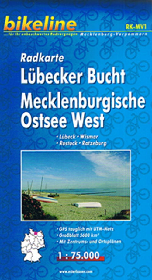 Cover for Esterbauer · Lübecker Bucht, Mecklenburgische Ostsee West, Bikeline Radkarte 1:75.000 (Hardcover Book) [1. wydanie] (2008)