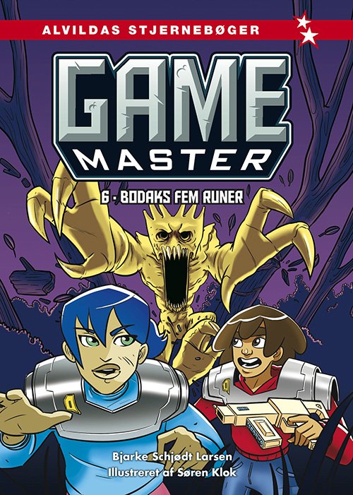 Cover for Bjarke Schjødt Larsen · Game Master: Game Master 6: Bodaks fem runer (Gebundesens Buch) [1. Ausgabe] (2021)