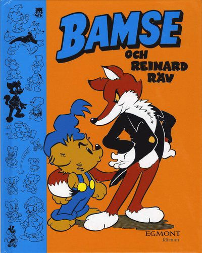 Bamse: Bamse och Reinard Räv - Mårten Melin - Książki - Egmont Publishing AB - 9789171345431 - 22 sierpnia 2007