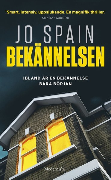 Cover for Jo Spain · Bekännelsen (Taschenbuch) (2019)
