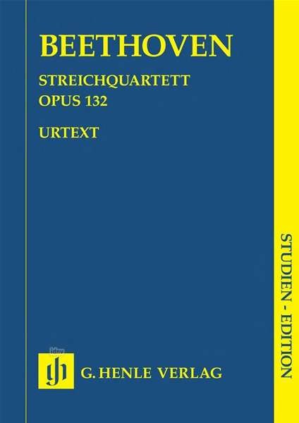 Streichq.a-Moll.132,Pa.HN9743 - Beethoven - Bøger - SCHOTT & CO - 9790201897431 - 6. april 2018