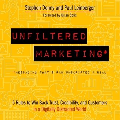 Cover for Stephen Denny · Unfiltered Marketing (CD) (2020)