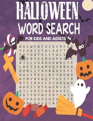 Cover for Zd Publishing · Halloween word search for kids and adults (Pocketbok) (2020)