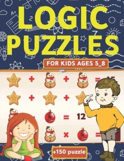 Cover for Salheddine Activity Book · Logic Puzzles For Kids Ages 5_8 (Paperback Book) (2021)