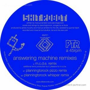 Cover for Shit Robot · Answering Machine (Inc Mcde Remix) (12&quot;) (2012)