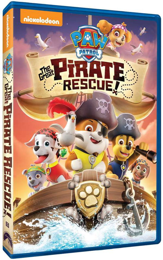 Cover for Paw Patrol: the Great Pirate Rescue (DVD) (2017)