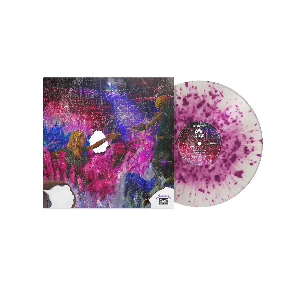 Luv Is Rage RSD 2024 White & Pink Splatter edition