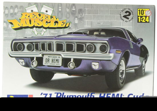 71 Cuda  -plastic Model Kit - Revell - Merchandise -  - 0076513029432 - 2023