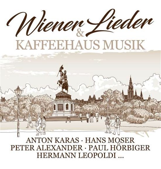 Cover for Wiener Lieder &amp; Kaffee Music / Various (CD) (2017)