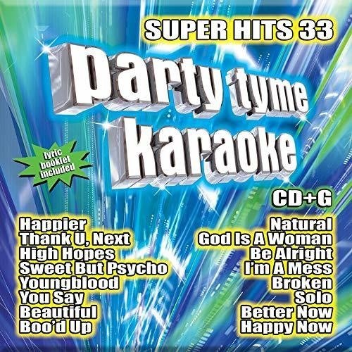 Cover for Party Tyme Karaoke · Sybersound – Super Hits 33 (CD) (2019)
