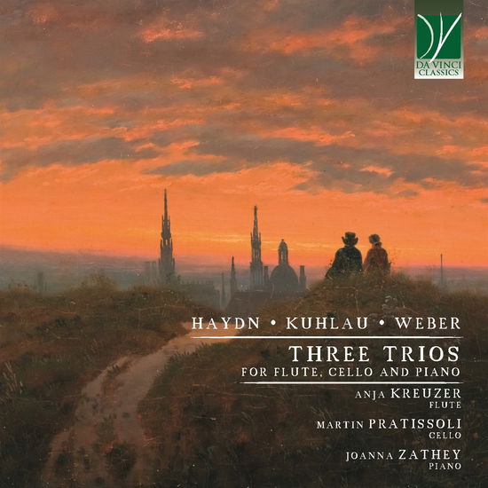 Cover for Kreuzer, Anja / Martin Pratissoli / Joanna Zathey · Haydn, Kuhlau, Weber: Three Trios For Flute, Piano And Cello (CD) (2023)