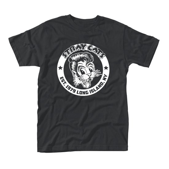 Cover for Stray Cats · Est 1979 (T-Shirt Unisex Tg. 2XL) (Kläder) [size XXL] [Black edition] (2017)