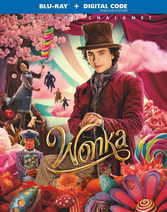 Cover for Wonka (Blu-ray) (2024)