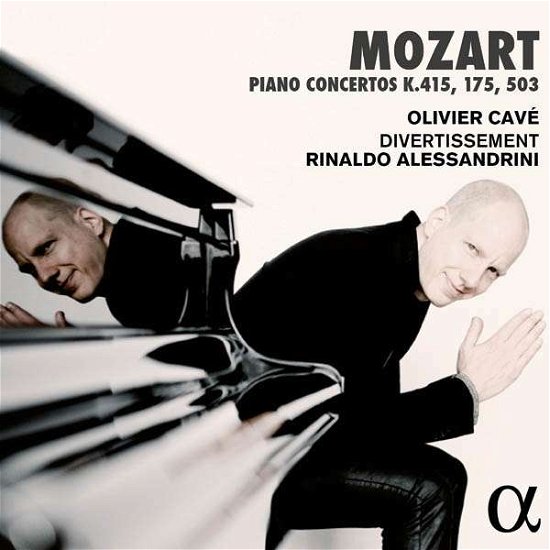Cover for Olivier Cave / Divertissement / Rinaldo Alessanrdini · Mozart: Piano Concertos K.415. 175. 503 (CD) (2016)