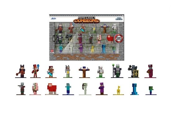 Minecraft  Dungeons Nano Figure Multipack Wave  7 Toys (MERCH) (2022)