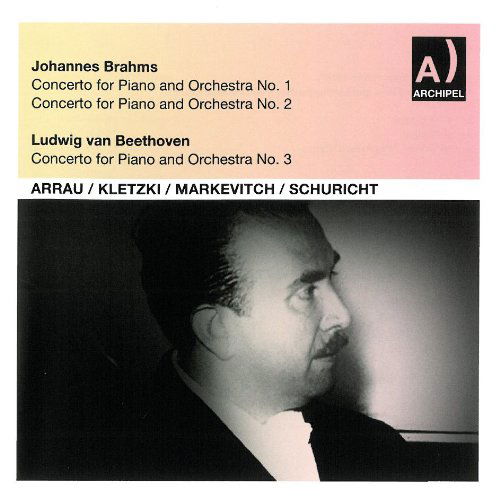 Cover for Brahms Johannes · Klavierkonzerte 1 &amp; 2 Beethove (CD) (2010)