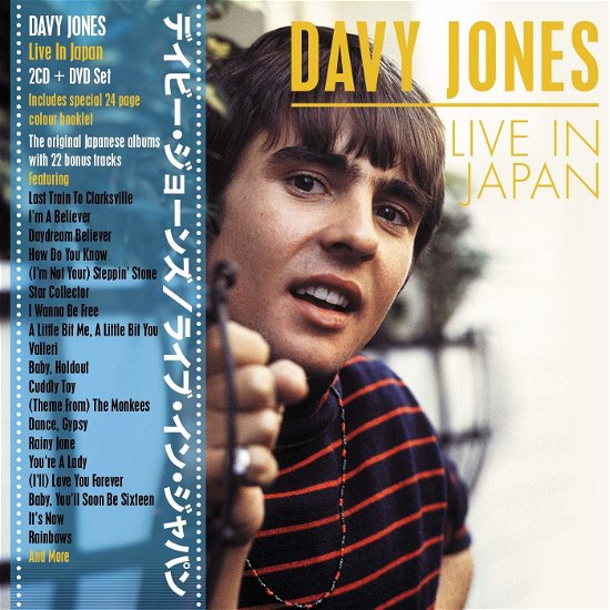 Cover for Davy Jones · Live in Japan (CD) [Japan Import edition] (2019)