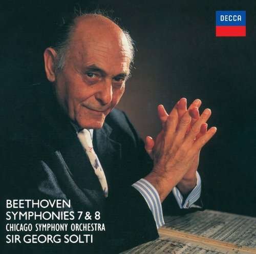 Cover for Beethoven / Solti,georg · Beethoven: Symphonies 7 &amp; 8 (CD) [Remastered edition] (2017)