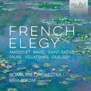 Cover for Roma Tre Orchestra / Sieva Borzak · French Elegy (CD) (2025)