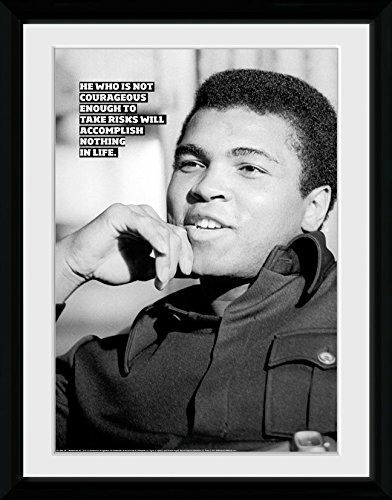 Cover for Muhammad Ali · Muhammad Ali: Courageous (Stampa In Cornice 30x40 Cm) (MERCH)