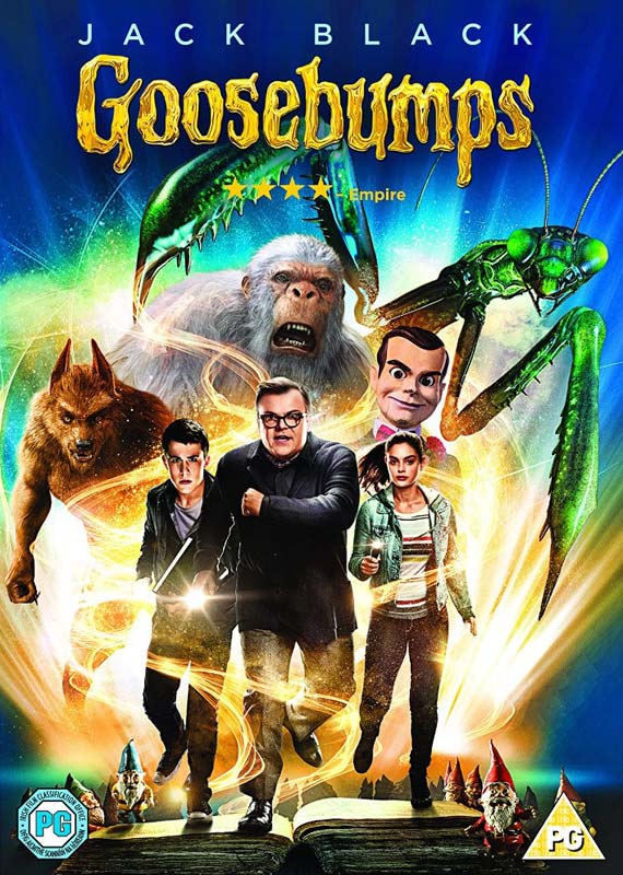 Goosebumps DVD 2016